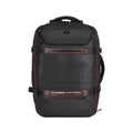 Gear Turbo 4 19"/40L Anti Theft Large Water Resistant Laptop Backpack with Raincover/Casual Backpack/Daypack/Travel Backpack/College Bag For Men/Women(Brown-Black)
