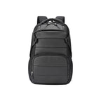 Aspire Faux Leather Laptop Backpack 17 (Black Black)