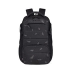 Gear Aspire 4 18"/31L Large Faux Leather Water Resistant Laptop backpack/Laptop backpack/Casual Backpack/Daypack/Travel Backpack/College Bag For Men/Women(Black-Grey)