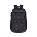 Gear Aspire 3 19"/35L Faux Leather Large Water Resistant Laptop Backpack | Casual Backpack | Daypack | Travel Backpack | College Bag For Men/Women(Black-Grey)