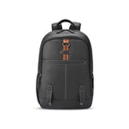 Gear Classic 4 Faux Leather (Without Anti Theft) 16"/20L Medium Water Resistant Laptop Backpack/Casual Backpack/Daypack/Travel Backpack/College Bag For Men/Women(Black - Black)