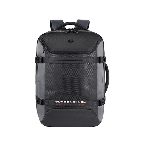 VIPUL VIBE Turbo 4 19"/40L Anti Theft Large Water Resistant Laptop Backpack with Raincover/Casual Backpack/Daypack/Travel Backpack/College Bag For Men/Women(Grey-Black)