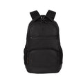 VIPUL VIBE Vintage 2 18"/28L Large Anti Theft Faux Leather Water Resitant Laptop Backpack/Office Bag/ Casual Bag/Travel Backpack for Men/Women (Black - Black)