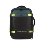 Gear Turbo 3 anti theft faux leather with raincover 40L (Black Teal)