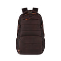 VIPUL VIBE Aspire 3 19"/35L Faux Leather Large Water Resistant Laptop Backpack | Casual Backpack | Daypack | Travel Backpack | College Bag For Men/Women(Brown-Brown)