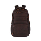 VIPUL VIBE Aspire 3 19"/35L Faux Leather Large Water Resistant Laptop Backpack | Casual Backpack | Daypack | Travel Backpack | College Bag For Men/Women(Brown-Brown)