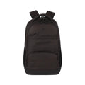 VIPUL VIBE Vintage 2 18"/28L Large Anti Theft Faux Leather Water Resitant Laptop Backpack/Office Bag/ Casual Bag/Travel Backpack for Men/Women (Brown - Black)