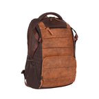 VIPUL VIBE Aspire 4 18"/31L Large Faux Leather Water Resistant Laptop backpack/Laptop backpack/Casual Backpack/Daypack/Travel Backpack/College Bag For Men/Women(Tan-Brown)