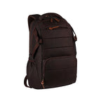 VIPUL VIBE Aspire 3 19"/35L Faux Leather Large Water Resistant Laptop Backpack | Casual Backpack | Daypack | Travel Backpack | College Bag For Men/Women(Brown-Brown)