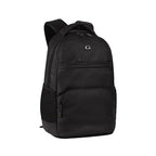 VIPUL VIBE Vintage 2 18"/28L Large Anti Theft Faux Leather Water Resitant Laptop Backpack/Office Bag/ Casual Bag/Travel Backpack for Men/Women (Black - Black)