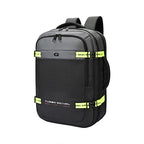 Turbo 3 anti theft faux leather with raincover 19"/40L (Black-Grey)