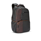 VIPUL VIBE Vintage 2 Faux Leather(Without Antitheft) 19"/34L Large Water Resistant Laptop Backpack/Casual Backpack/Daypack/Travel Backpack/College Bag For Men/Women(Black-Brown)