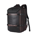 Gear Turbo 4 19"/40L Anti Theft Large Water Resistant Laptop Backpack with Raincover/Casual Backpack/Daypack/Travel Backpack/College Bag For Men/Women(Brown-Black)