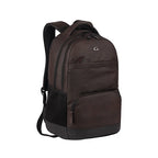 VIPUL VIBE Vintage 2 18"/28L Large Anti Theft Faux Leather Water Resitant Laptop Backpack/Office Bag/ Casual Bag/Travel Backpack for Men/Women (Brown - Black)