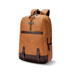 VIPUL VIBE Classic 4 19"/31L Anti Theft Faux Leather Medium Water Resistant Laptop Backpack/Casual Backpack/Daypack/Travel Backpack/College Bag For Men/Women(Tan-Brown)
