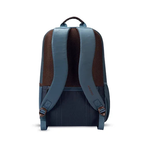 Gear Classic 6 18"/31L Antitheft Large Faux Leather Water Resistant Laptop backpack/Laptop backpack/Casual Backpack/Daypack/Travel Backpack/College Bag For Men/Women(Teal-Brown)
