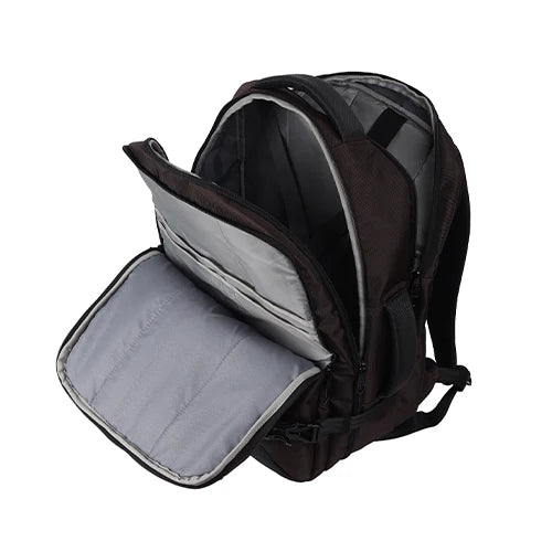 VIPUL VIBE Turbo 4 19"/40L Anti Theft Large Water Resistant Laptop Backpack with Raincover/Casual Backpack/Daypack/Travel Backpack/College Bag For Men/Women(Brown-Black)