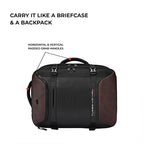 VIPUL VIBE Turbo 4 19"/40L Anti Theft Large Water Resistant Laptop Backpack with Raincover/Casual Backpack/Daypack/Travel Backpack/College Bag For Men/Women(Black-Brown)