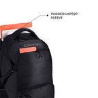 VIPUL VIBE Aspire 19”/30L Large Water Resistant Laptop Backpack | Casual Backpack | Daypack | Travel Backpack | College Bag For Men/Women (Black)
