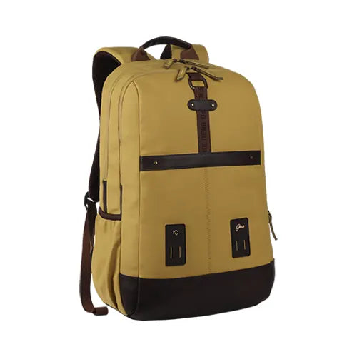 VIPUL VIBE Classic Anti Theft Faux Leather 31L (Yellow-Brown)