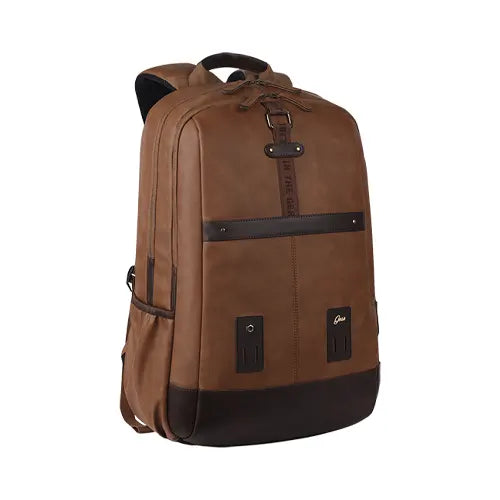 Gear Classic Anti Theft Faux Leather 31L (Tan-Brown)