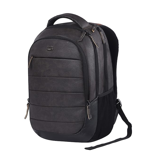 Gear Vintage 20L Faux Leather Laptop Backpack