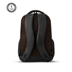 VIPUL VIBE Vintage 2 Faux Leather(Without Antitheft) 19"/34L Large Water Resistant Laptop Backpack/Casual Backpack/Daypack/Travel Backpack/College Bag For Men/Women(Black-Brown)