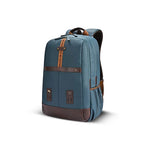 VIPUL VIBE Classic 4 Faux Leather (Without Antitheft) 19"/32L Large Water Resistant Laptop Backpack/Casual Backpack/Daypack/Travel Backpack/College Bag For Men/Women(Teal - Brown)